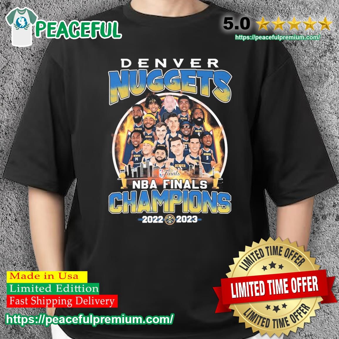 Denver Nuggets NBA Champions 2023 shirt, hoodie, sweater, long