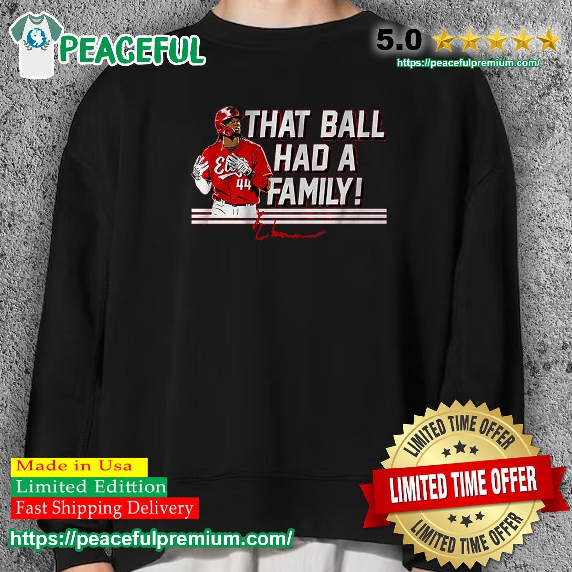 Elly De La Cruz 44 MLB signature picture shirt, hoodie, sweater, long  sleeve and tank top