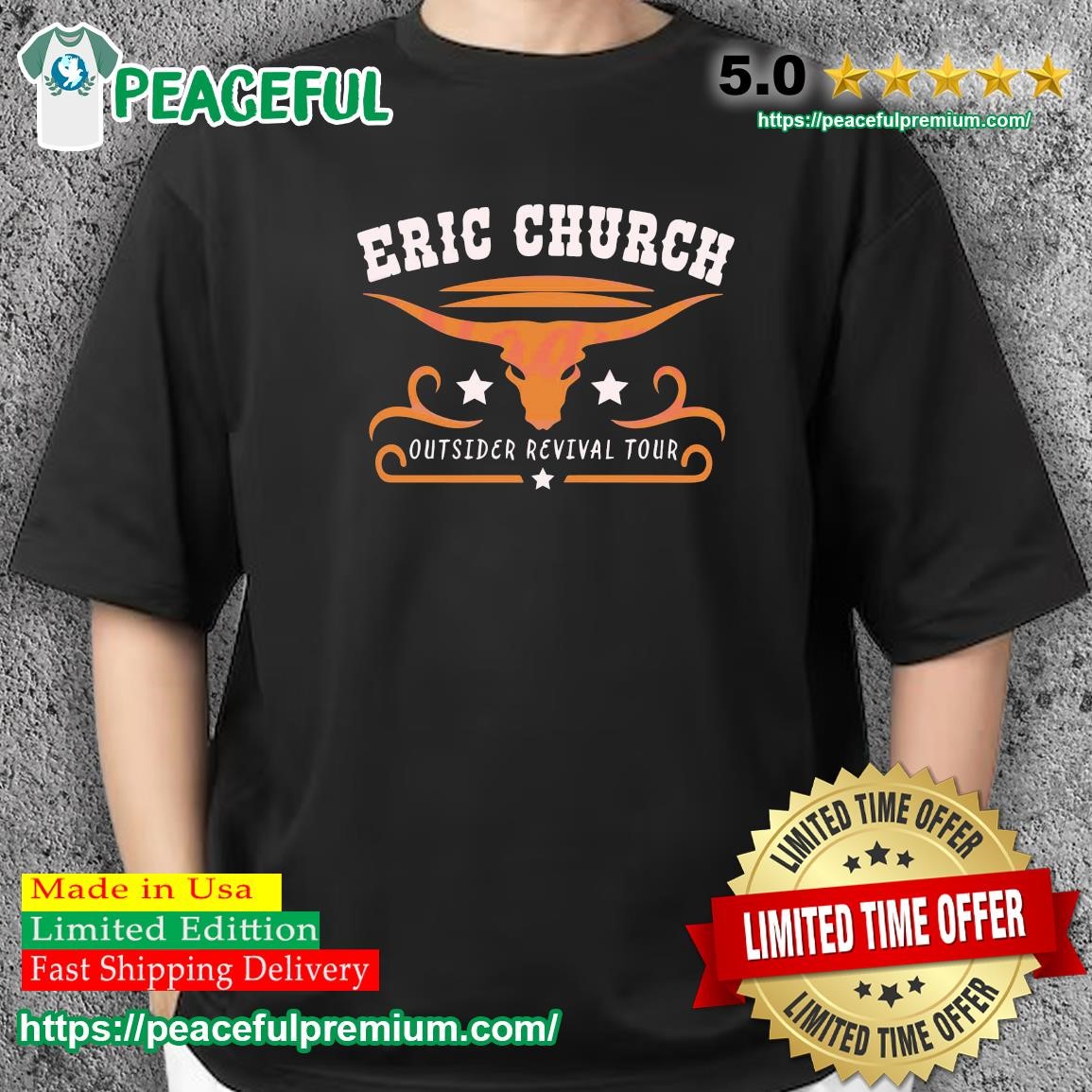 Eric Church Concert SVG The Outsider Revival Tour Shirt