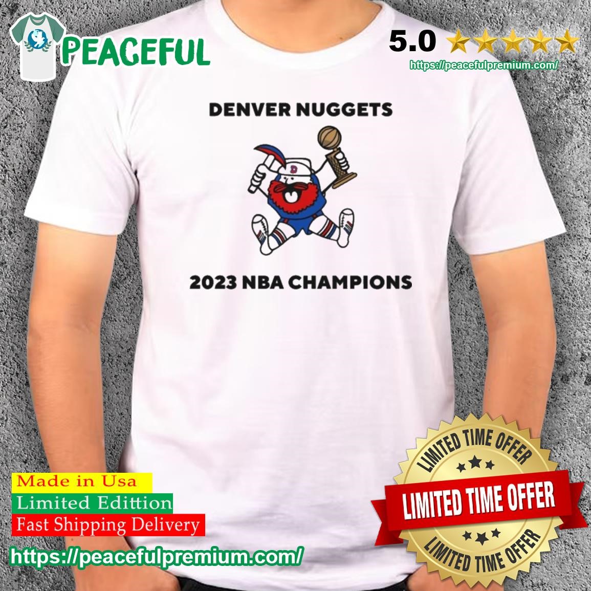 Denver Nuggets NBA Champions T Shirt