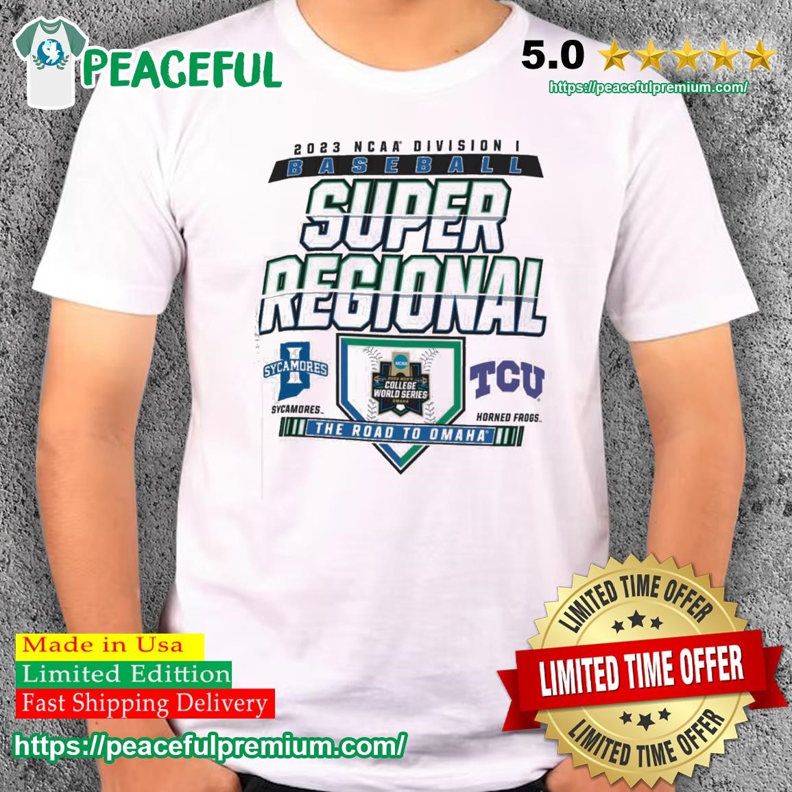 2023 NCAA Division I Baseball Championship college World series Indiana  State Sycamores vs TCU Horned Frogs shirt, hoodie, sweater, long sleeve and  tank top