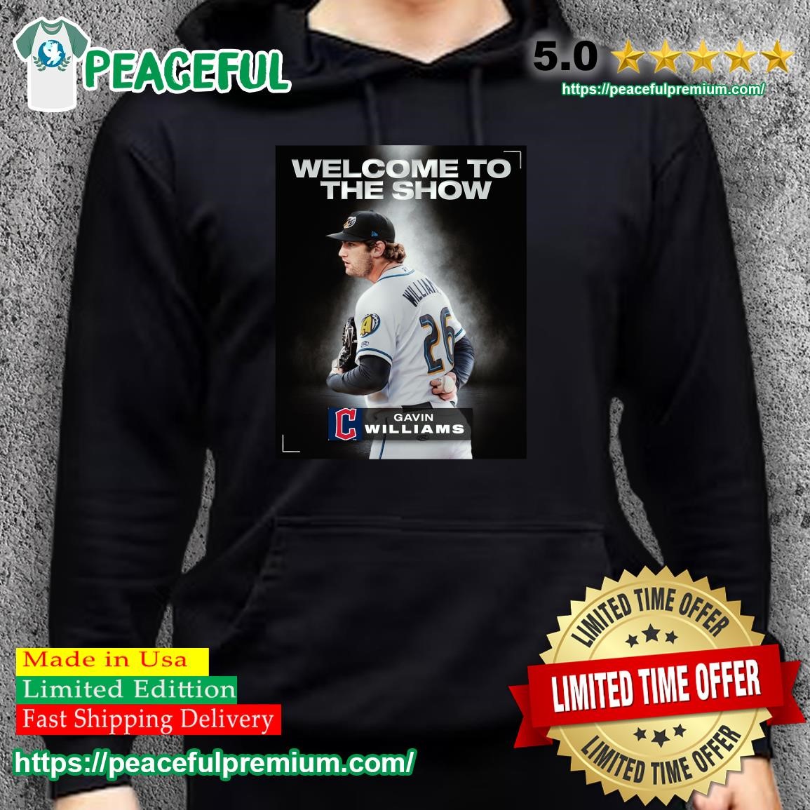 Gavin Williams Cleveland Guardians Welcome to the show MLB shirt, hoodie,  sweater and long sleeve