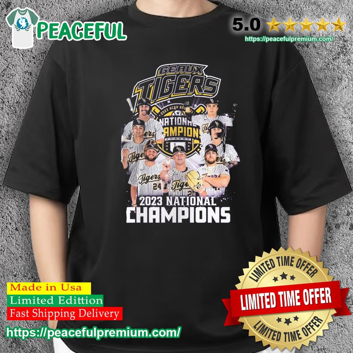 LSU Tigers Baseball Nation Shirt Apparel Women's T-Shirt 