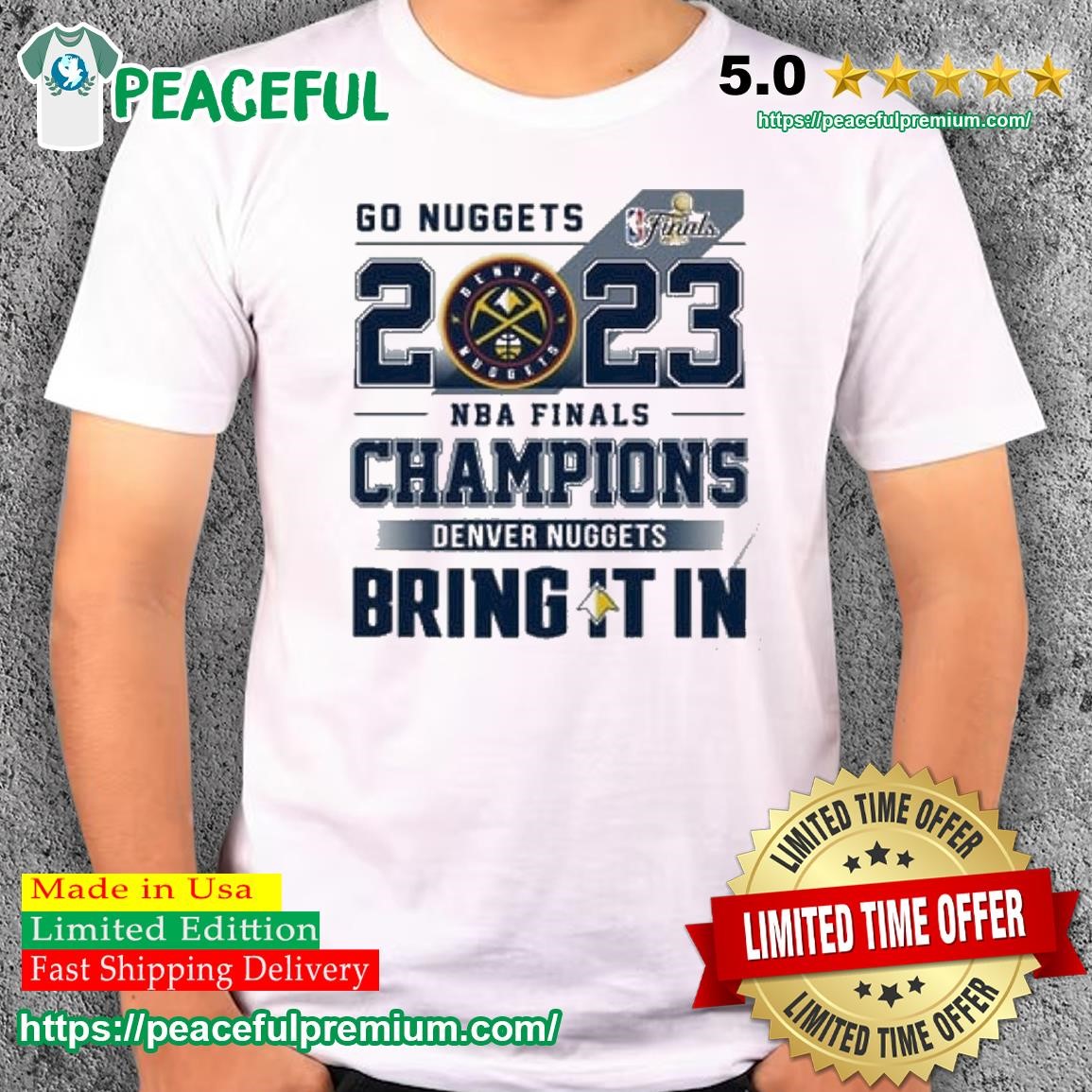 The Time Is Now NBA Finals T shirt - Custom Design T shirts