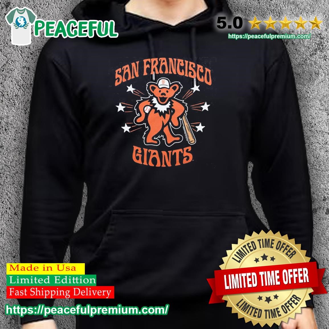Grateful Dead Bears San Francisco Giants Grate shirt, hoodie