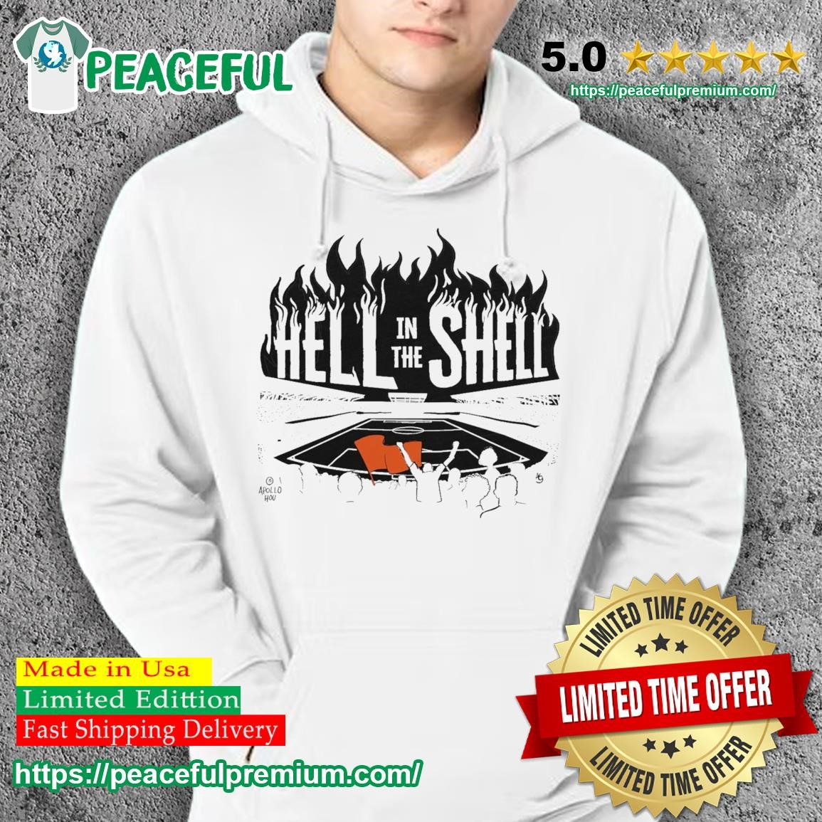 Hell in the Shell stadium Houston Astros shirt, hoodie, sweater