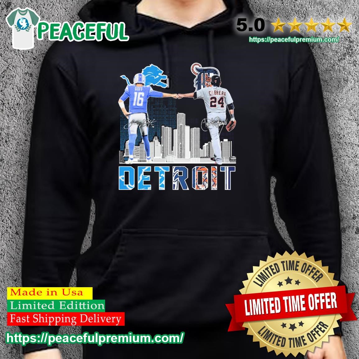 Jared Goff Detroit Lions signature 2023 shirt, hoodie, sweater