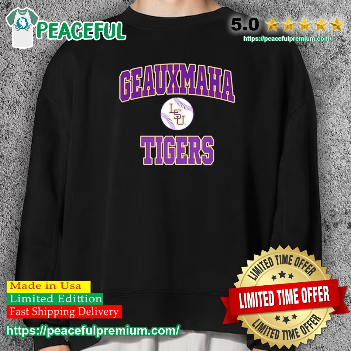 Geauxmaha Tigers LSU Baseball Shirt - Bring Your Ideas, Thoughts