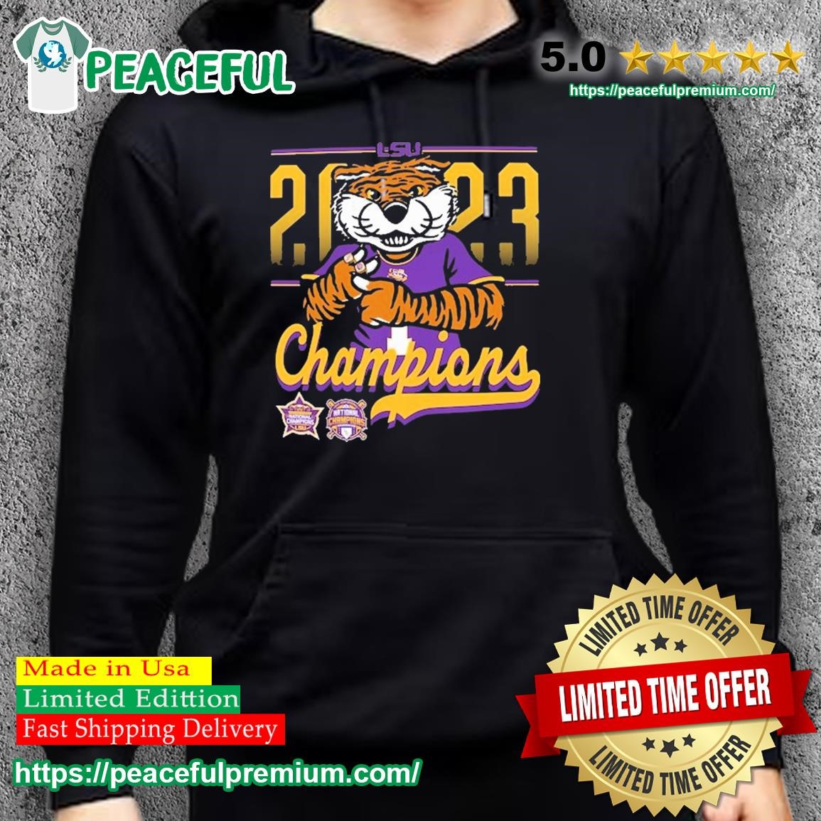 Lsu Tigers Baseball 2023 Dual National Champions Ring Me T-shirt