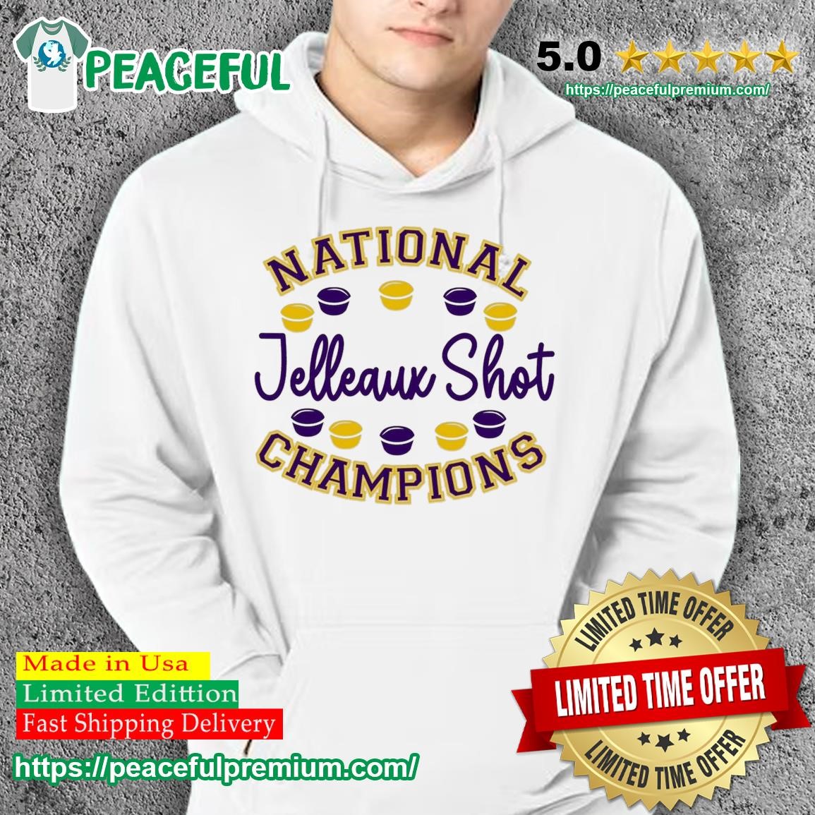 Jelleaux shot national champions shirt, hoodie, sweater, long