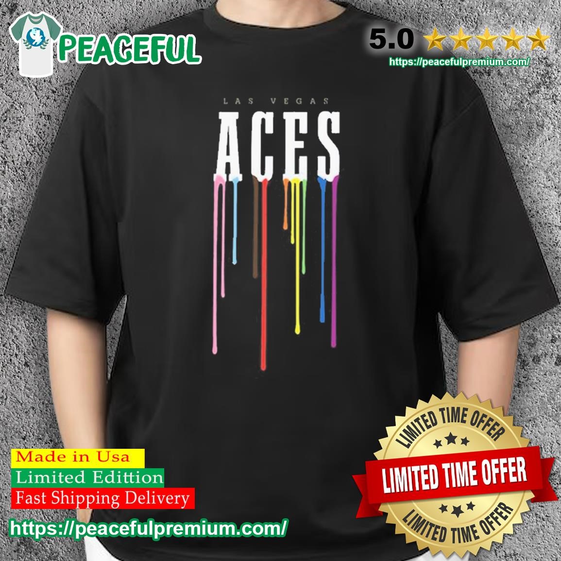 Las Vegas Aces Wild Collective 2023 Pride Shirt