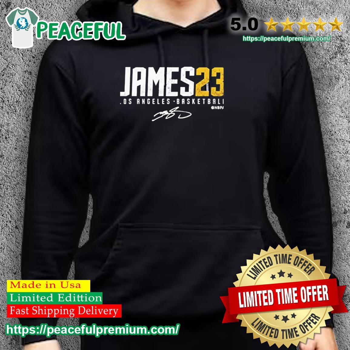 LeBron Men's Long-Sleeve Basketball T-Shirt.