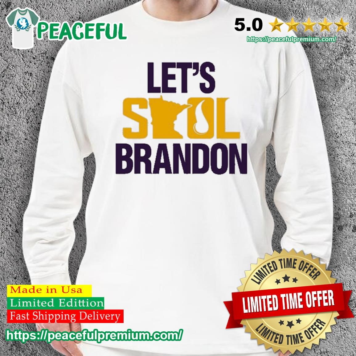 Let's Skol Brandon Shirt, hoodie, sweater, long sleeve and tank top