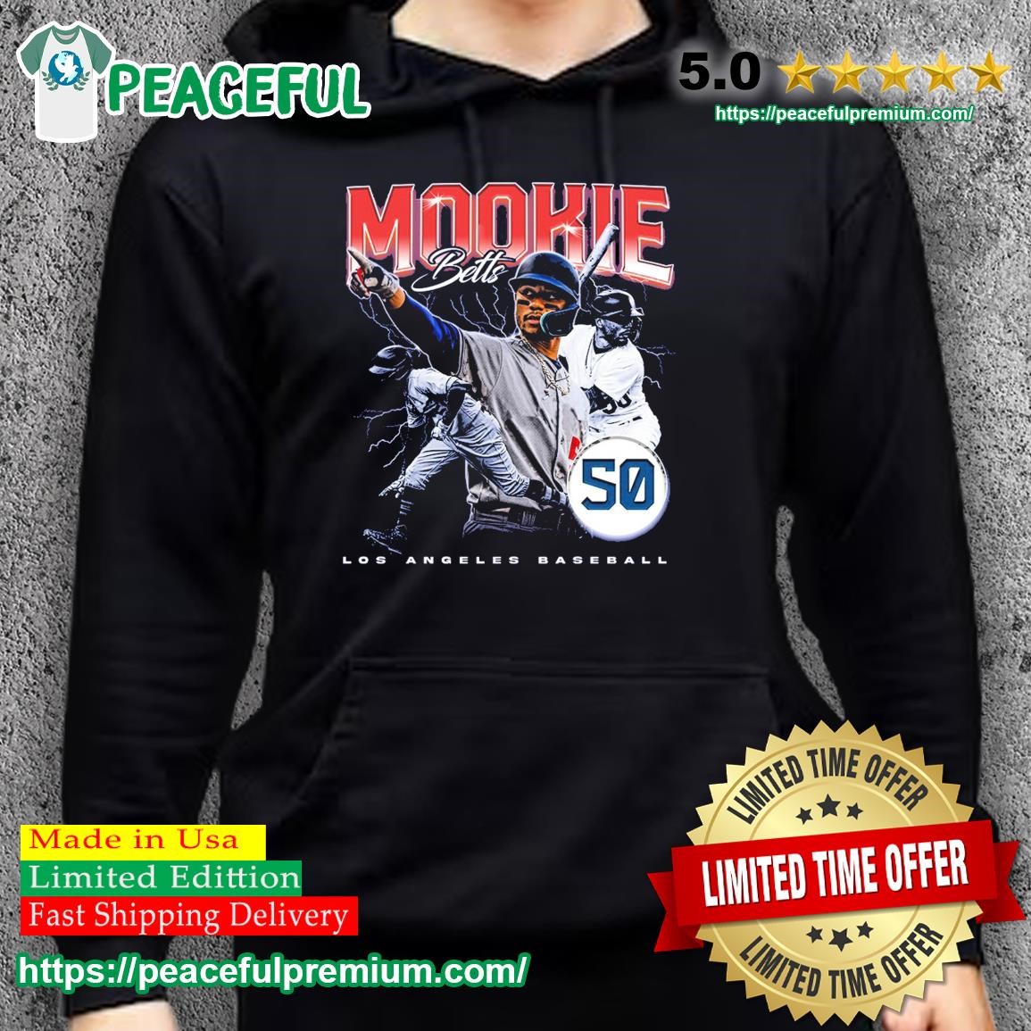 Mookie Betts II Los Angeles Dodgers shirt, hoodie, sweater, long sleeve and  tank top