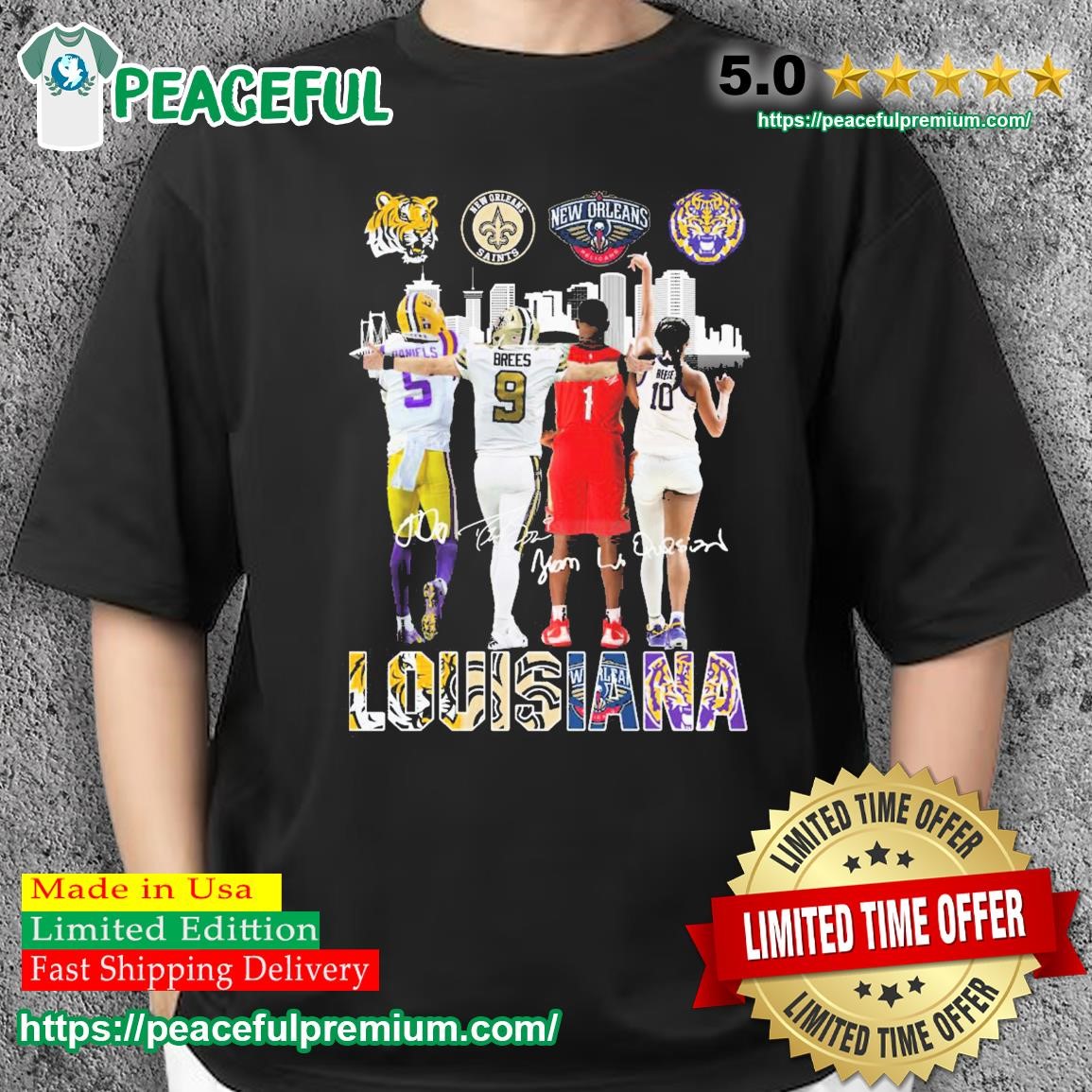 Louisiana LSU Tigers New Orleans Pelicans Saints City Champions shirt,  hoodie, sweater, long sleeve and tank top