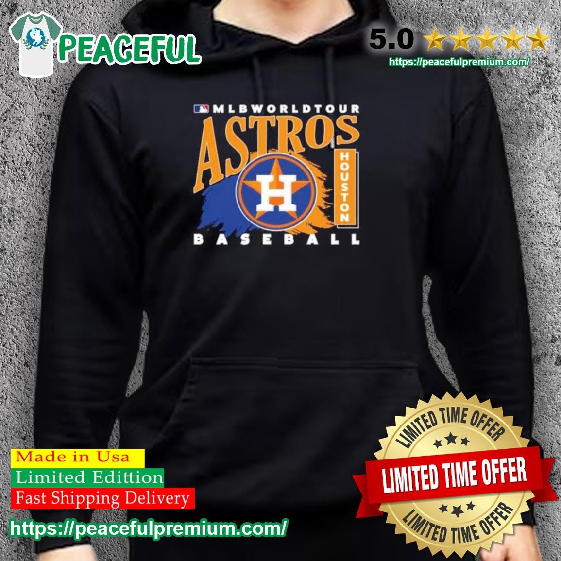 MLB World Tour Houston Astros Baseball Logo 2023 Shirt - Bring