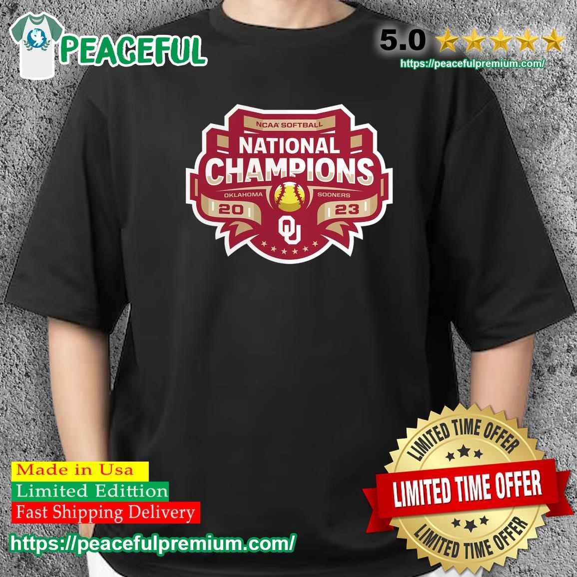 Oklahoma Sooners Ncaa Softball National Champions 2023 Boomer