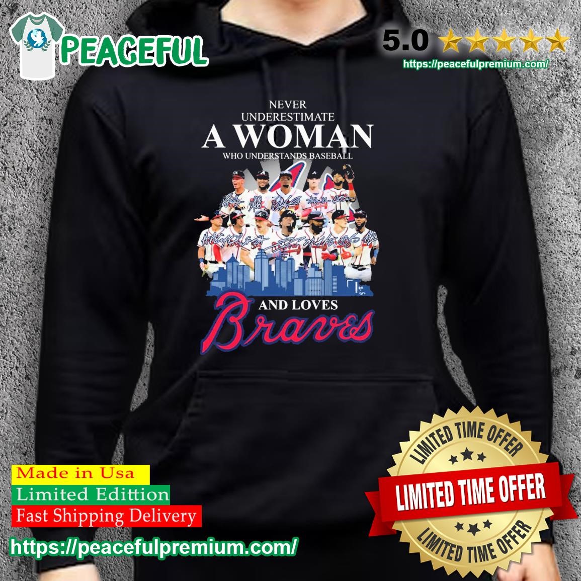 Atlanta Braves Premium Baseball Jersey Signatures T-shirt,Sweater, Hoodie,  And Long Sleeved, Ladies, Tank Top