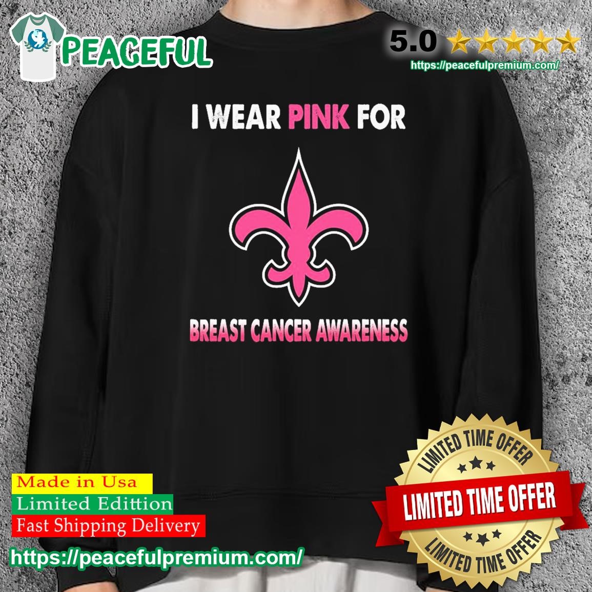 Saints breast 2024 cancer shirt