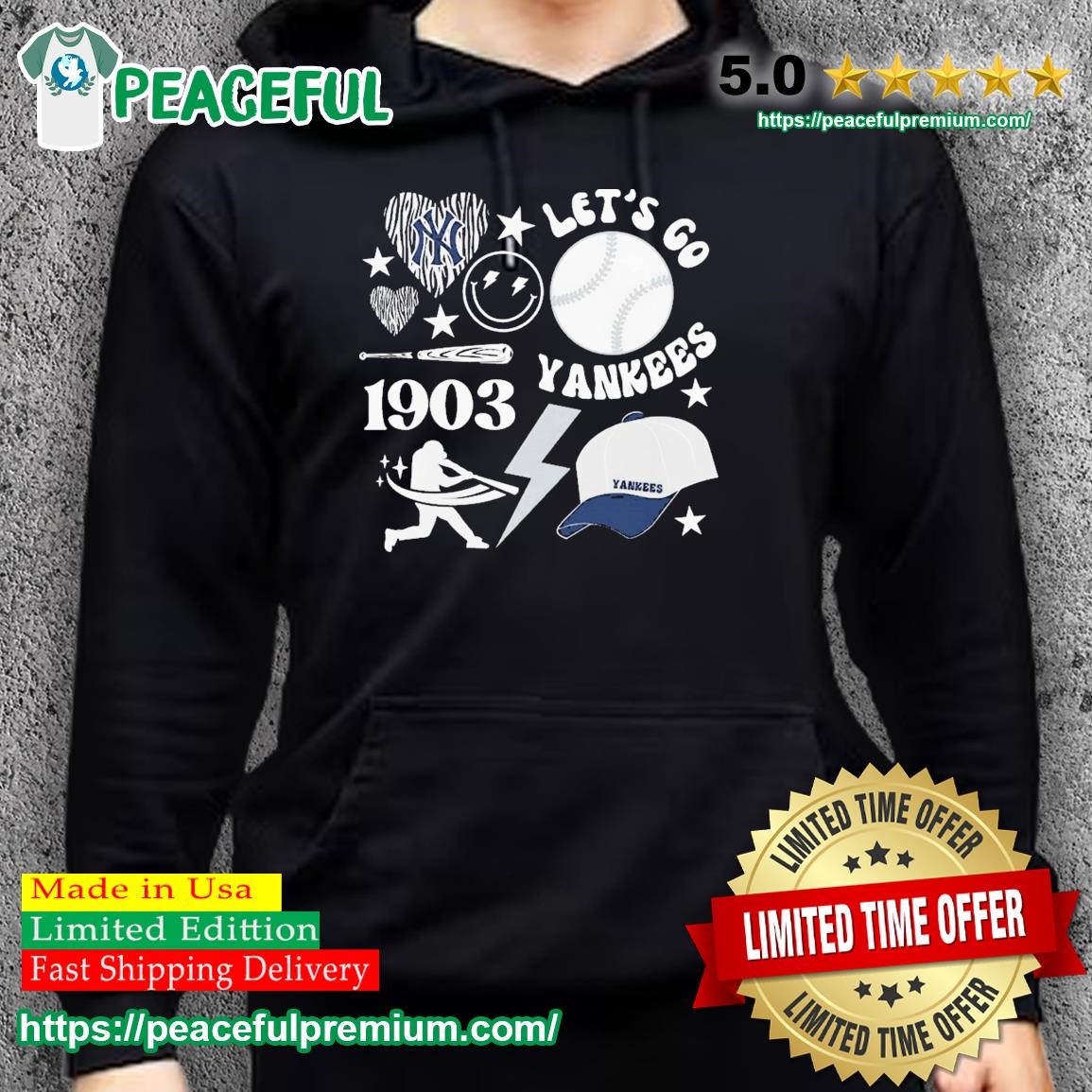 New York Yankees Let's Go Yankees Est 1903 Shirt, hoodie, sweater, long  sleeve and tank top