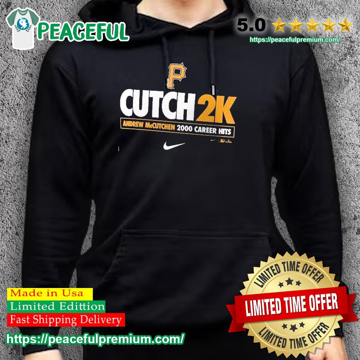 Pittsburgh Pirates Andrew McCutchen on career hit no. 2,000 shirt, hoodie,  sweater, long sleeve and tank top