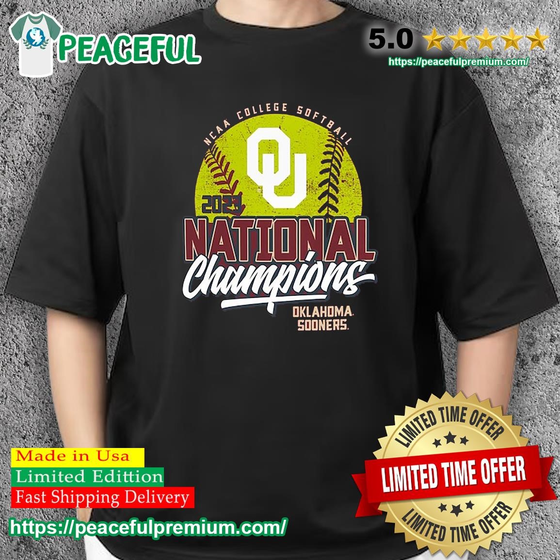 Oklahoma Sooners Champions NCAA Softball Women's College World