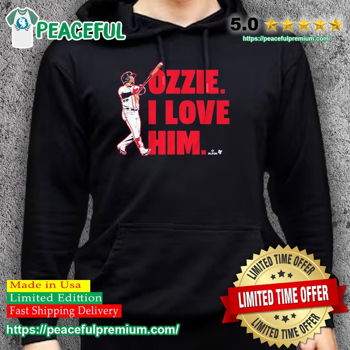 Ozzie Albies Atlanta Braves I love him 2023 shirt, hoodie, sweater, long  sleeve and tank top