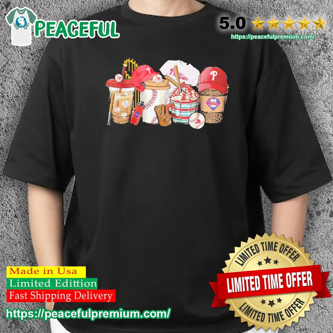 Phillies Game T-Shirt Design Ideas - Custom Phillies Game Shirts