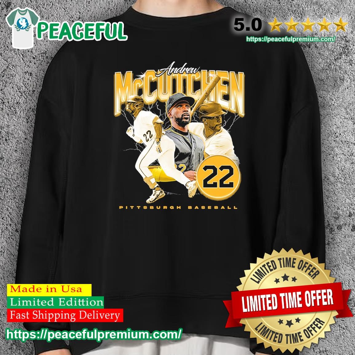 Official pittsburgh pirates andrew mccutchen T-shirts, hoodie, tank top,  sweater and long sleeve t-shirt