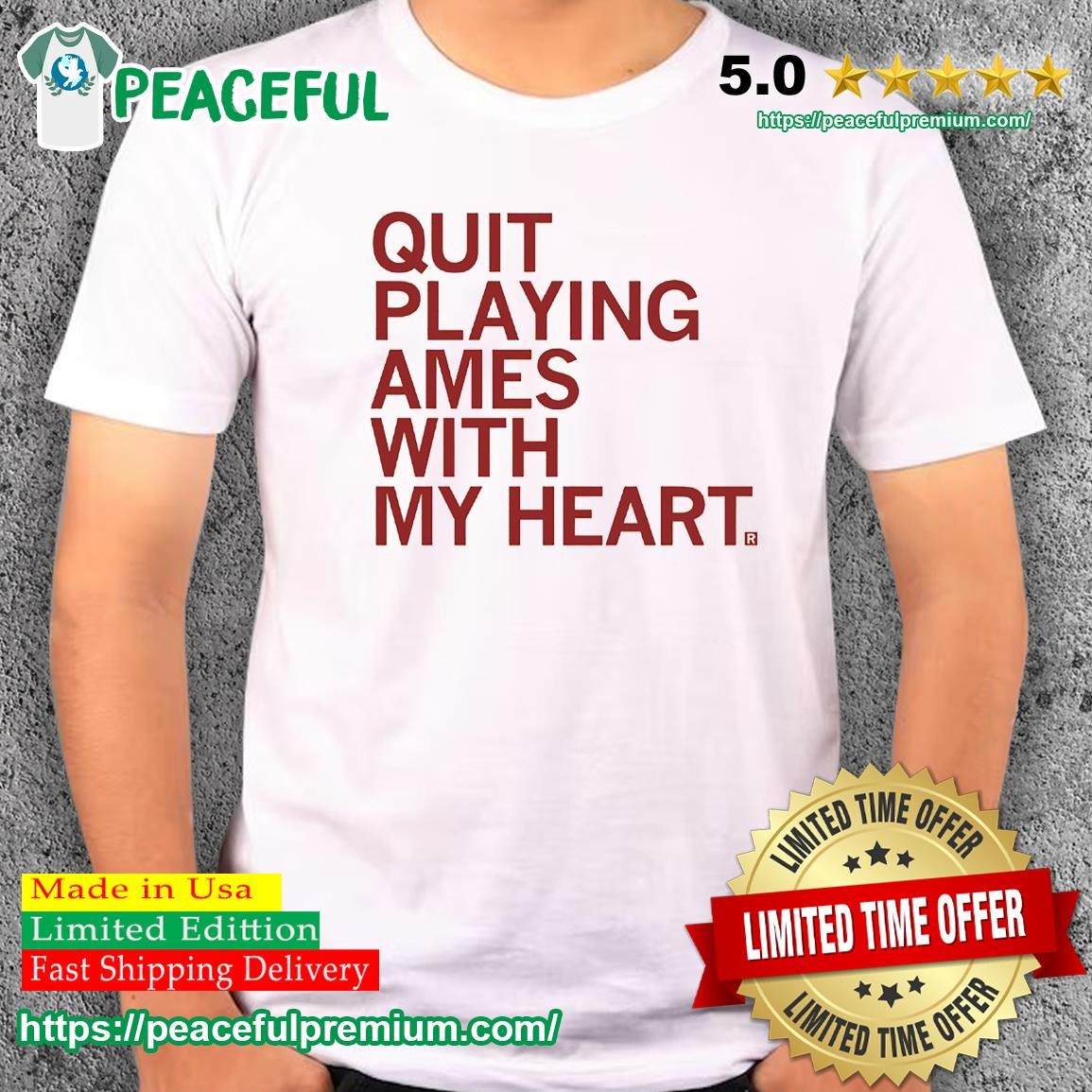 Quit Playing Games with My Heart T-Shirt