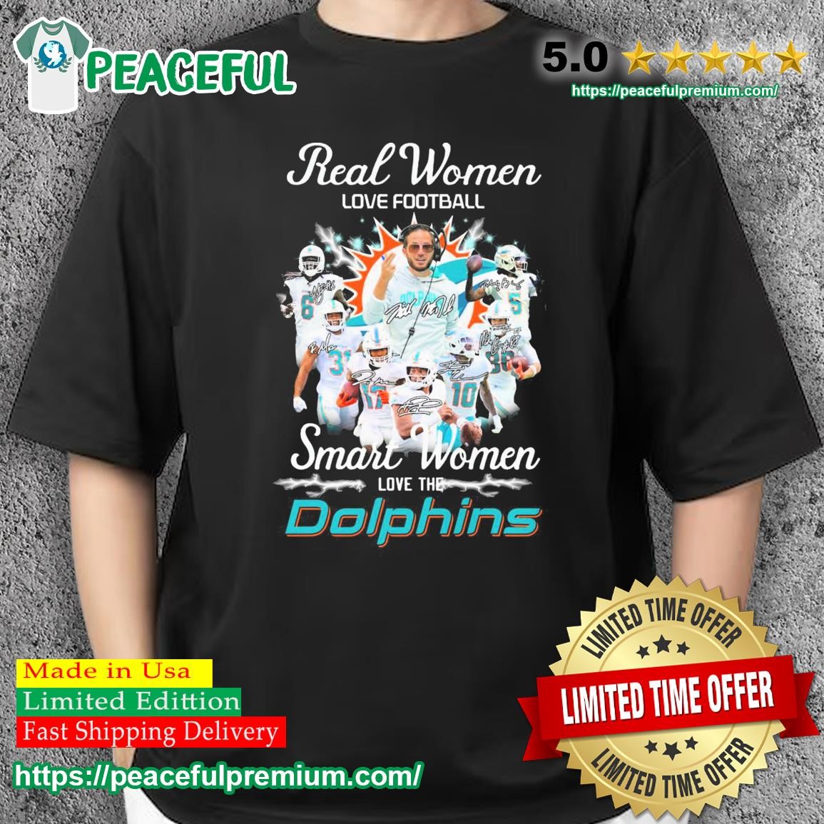 Real Women Love Football Smart Women Love The Miami Dolphins Love