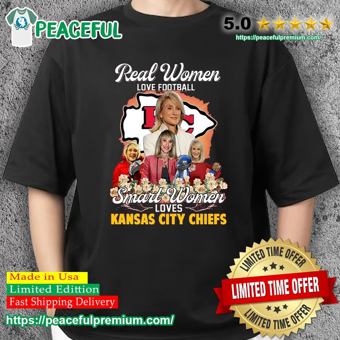 FREE shipping Real Women Smart Women Love the Kansas City Chiefs shirt,  Unisex tee, hoodie, sweater, v-neck and tank top