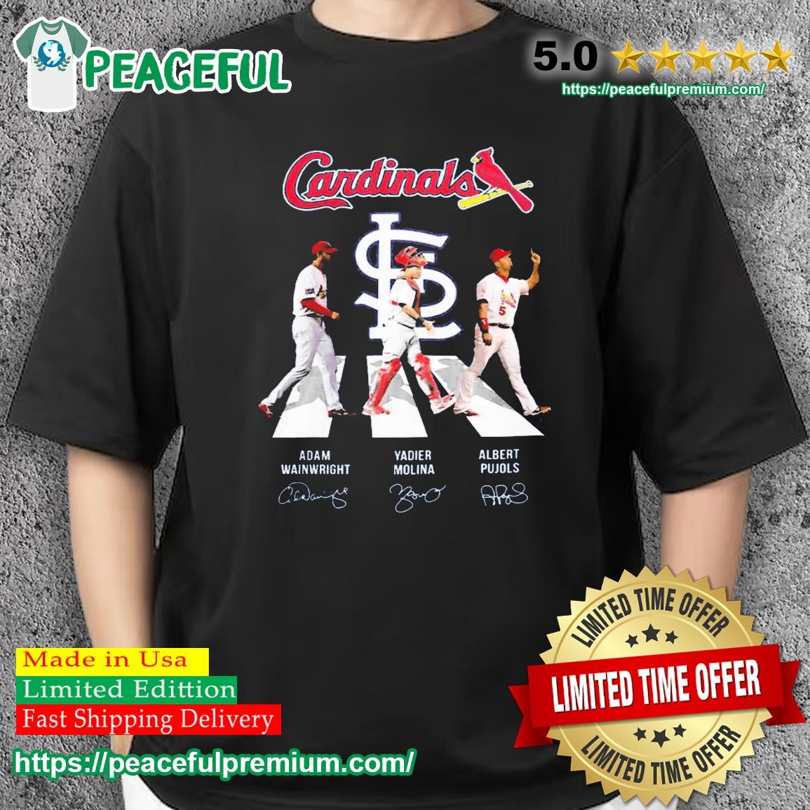 Adam Wainwright St. Louis Cardinals baseball 50 shirt, hoodie