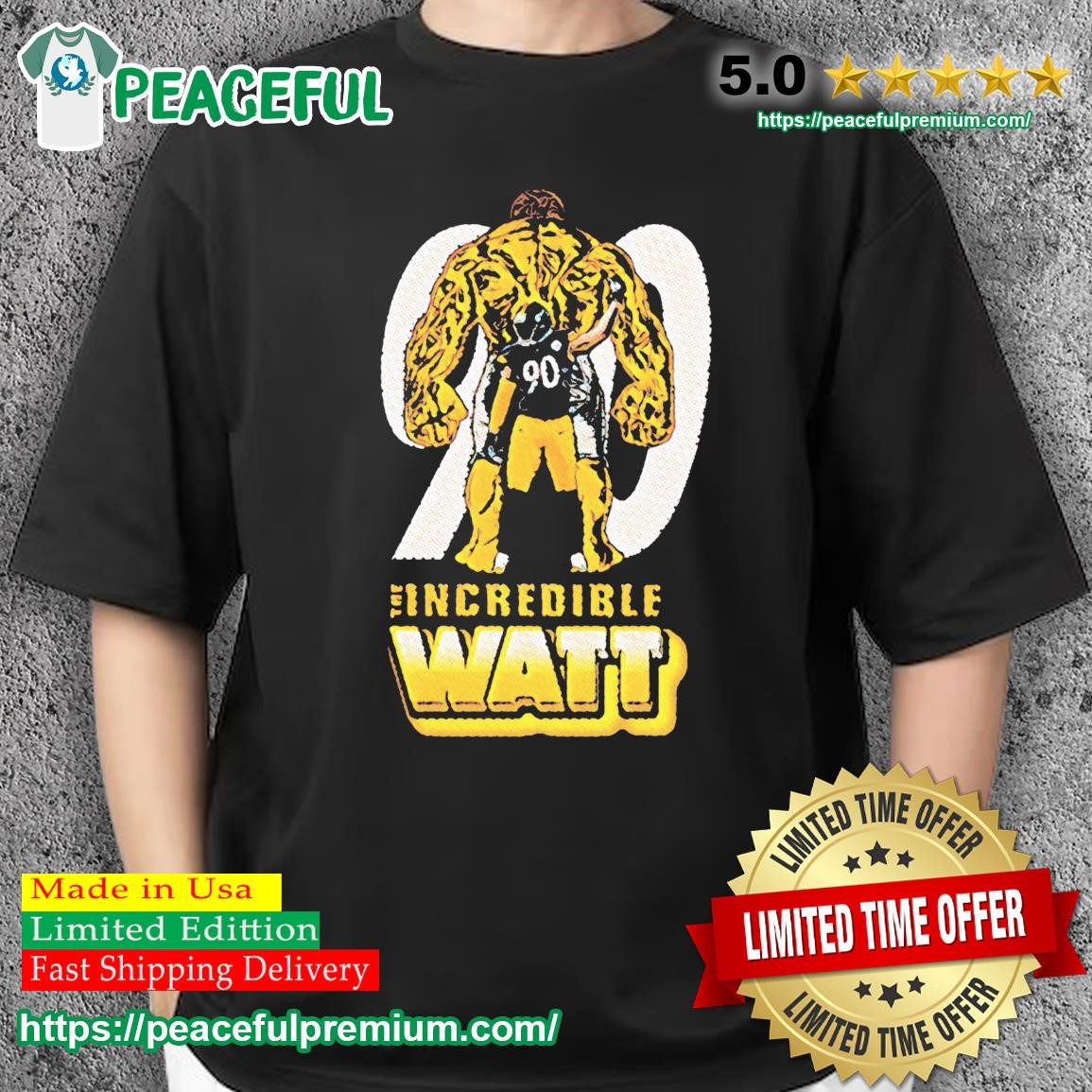 T.J. Watt The Incredible Watt Shirt, hoodie, sweater, long sleeve and tank  top