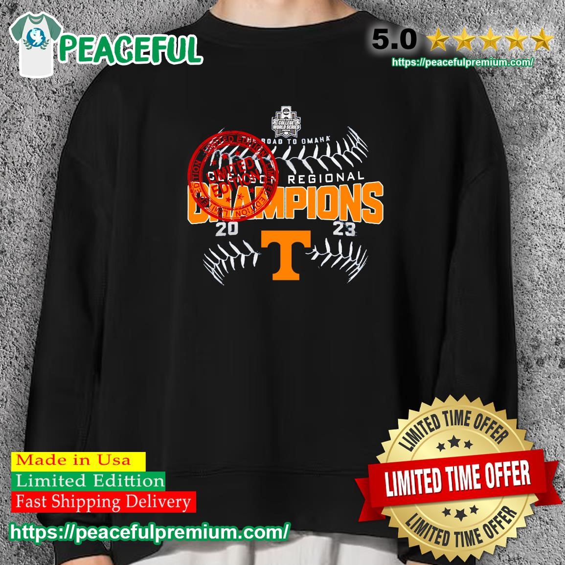 2023 NCAA DI Baseball Championship World Series Tennessee logo shirt,  hoodie, sweater, long sleeve and tank top