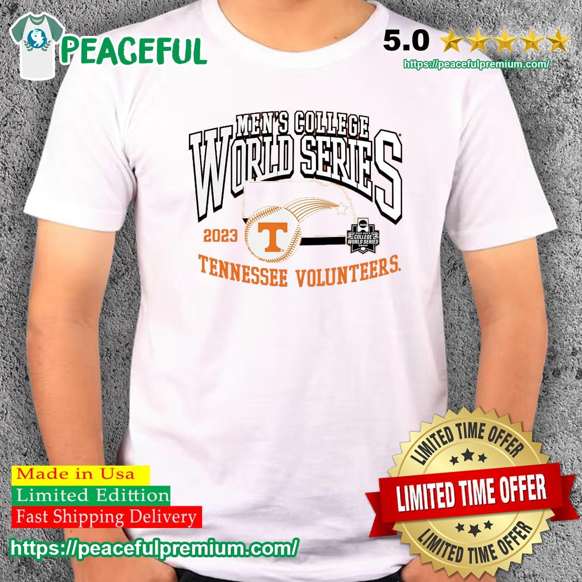 Mens Tennessee Baseball Apparel, Tennessee Vols Baseball T