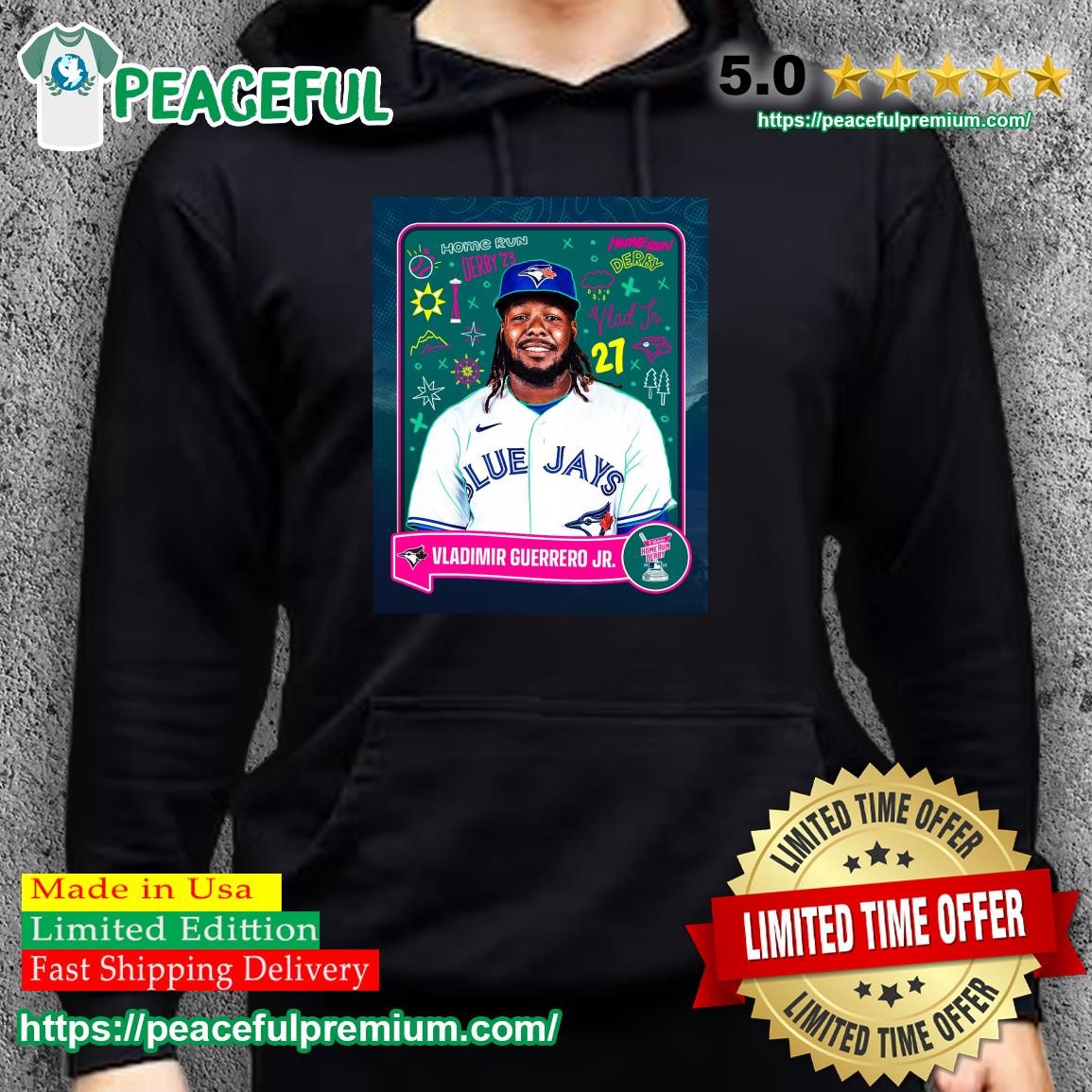 Vladimir Guerrero Jr Home Run Derby 2023 shirt, hoodie, sweater, long  sleeve and tank top