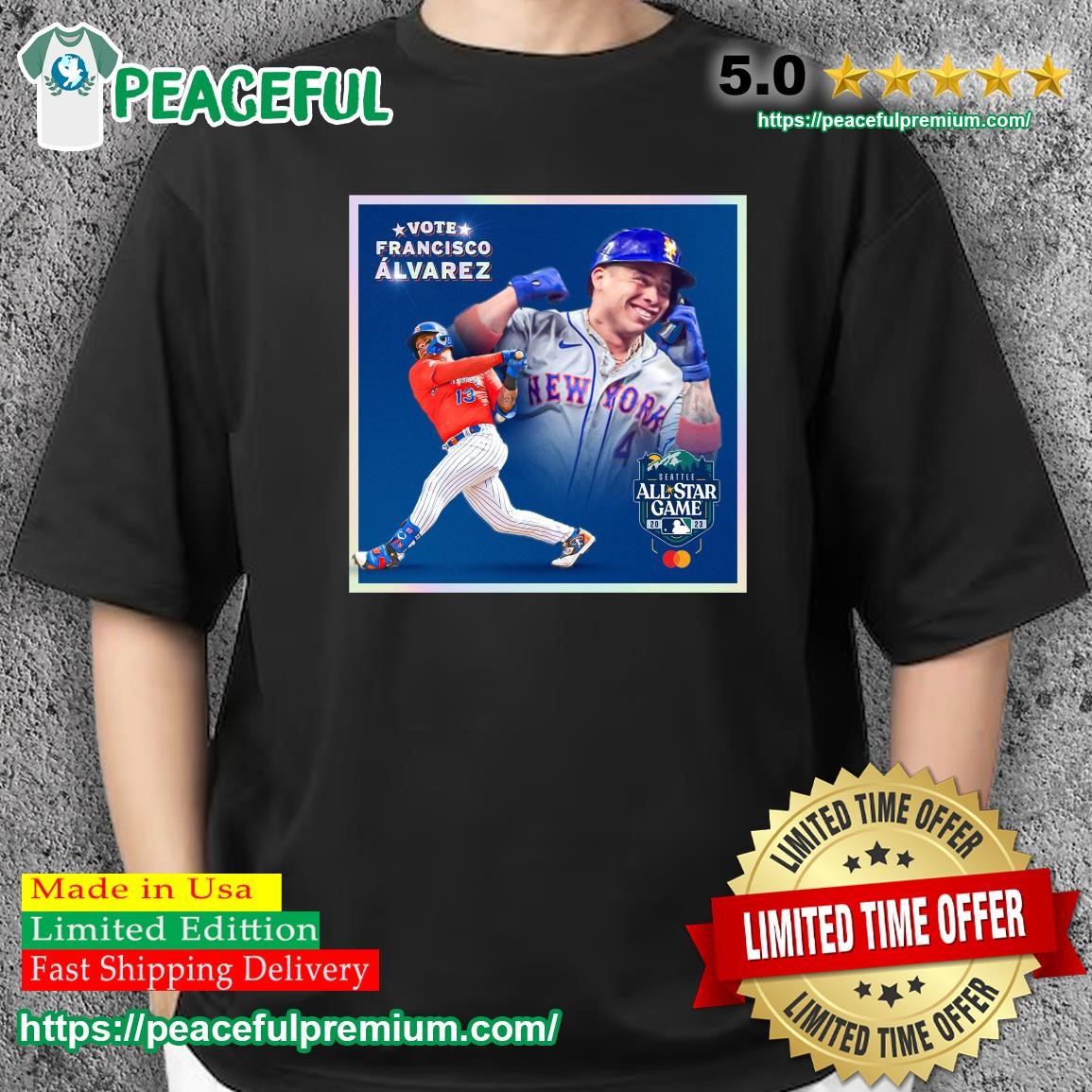 New York Mets Vote For Pete Lindor Alvarez Seattle All Star Game 2023 shirt,  hoodie, sweater and long sleeve