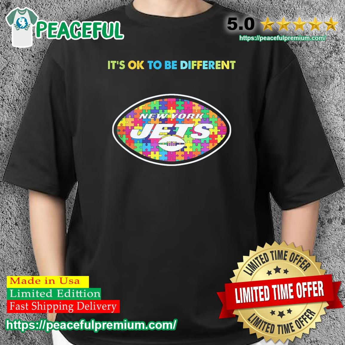 Philadelphia Eagles Autism Its Ok To Be Different Shirt - High-Quality  Printed Brand