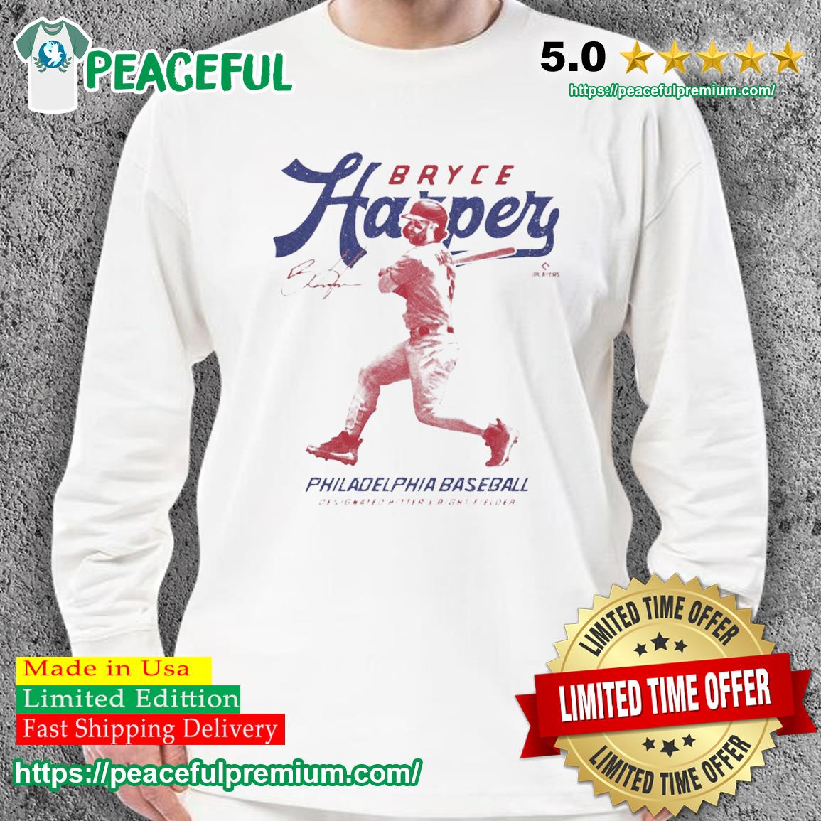 Bryce harper philadelphia phillies shirt, hoodie, sweater, long sleeve and  tank top