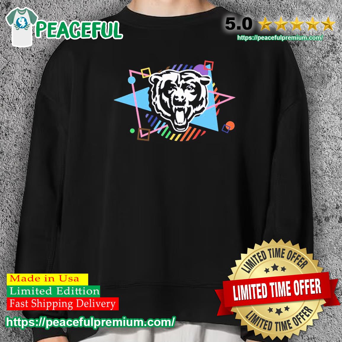 Chicago Bears LGBTQ + Pride Shirt, hoodie, sweater, long sleeve and tank top