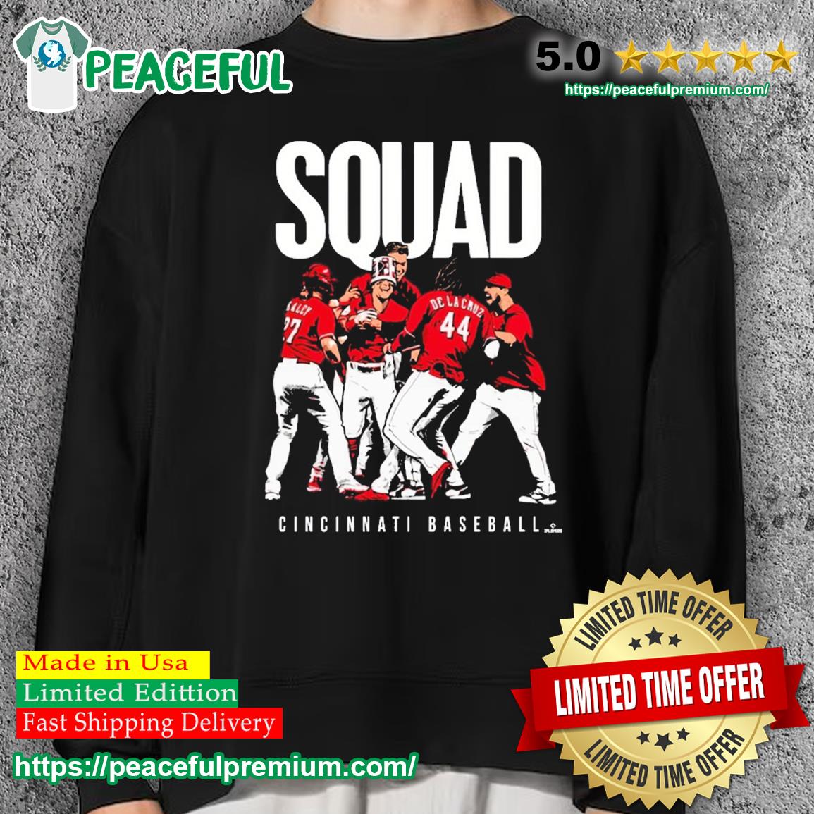 Cincinnati Baseball Team Squad Shirt, hoodie, sweater, long sleeve and tank  top