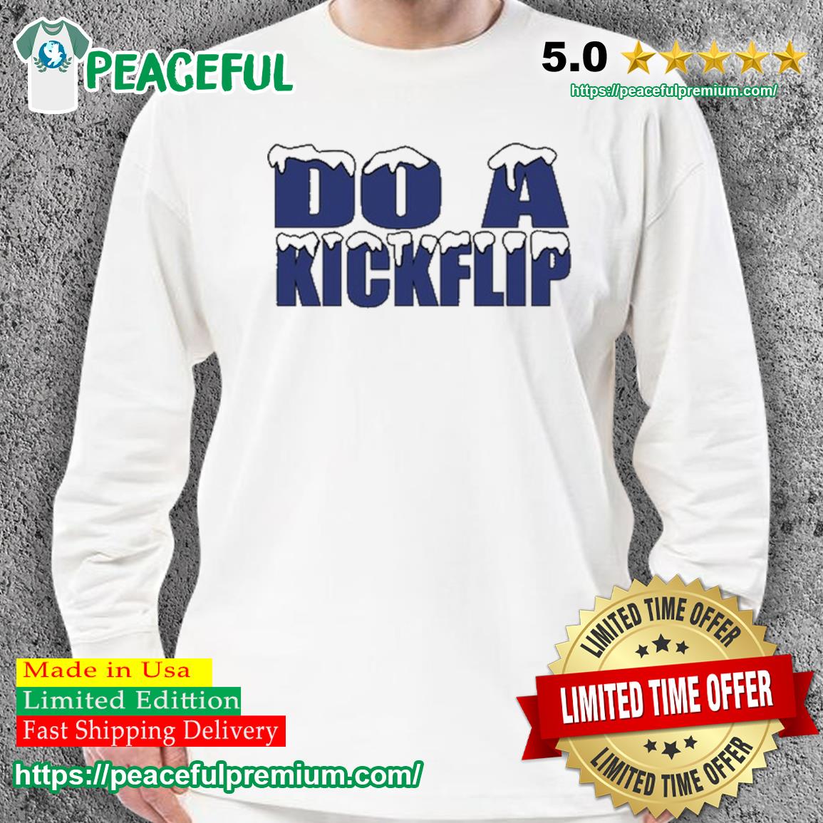do a kickflip shirt