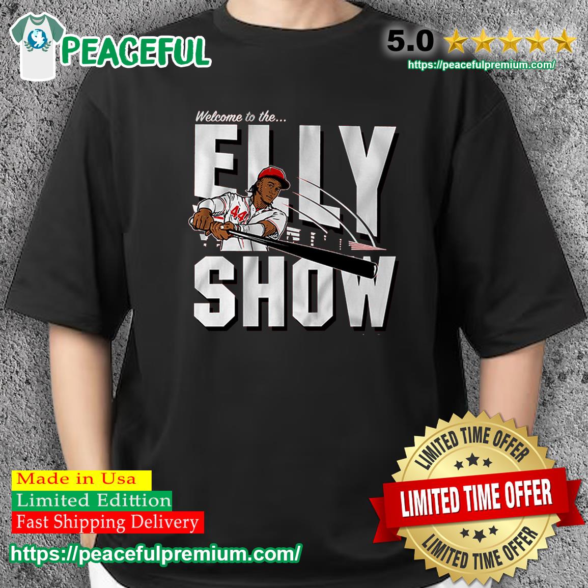 Eletees Elly de La Cruz Hand Sign Shirt