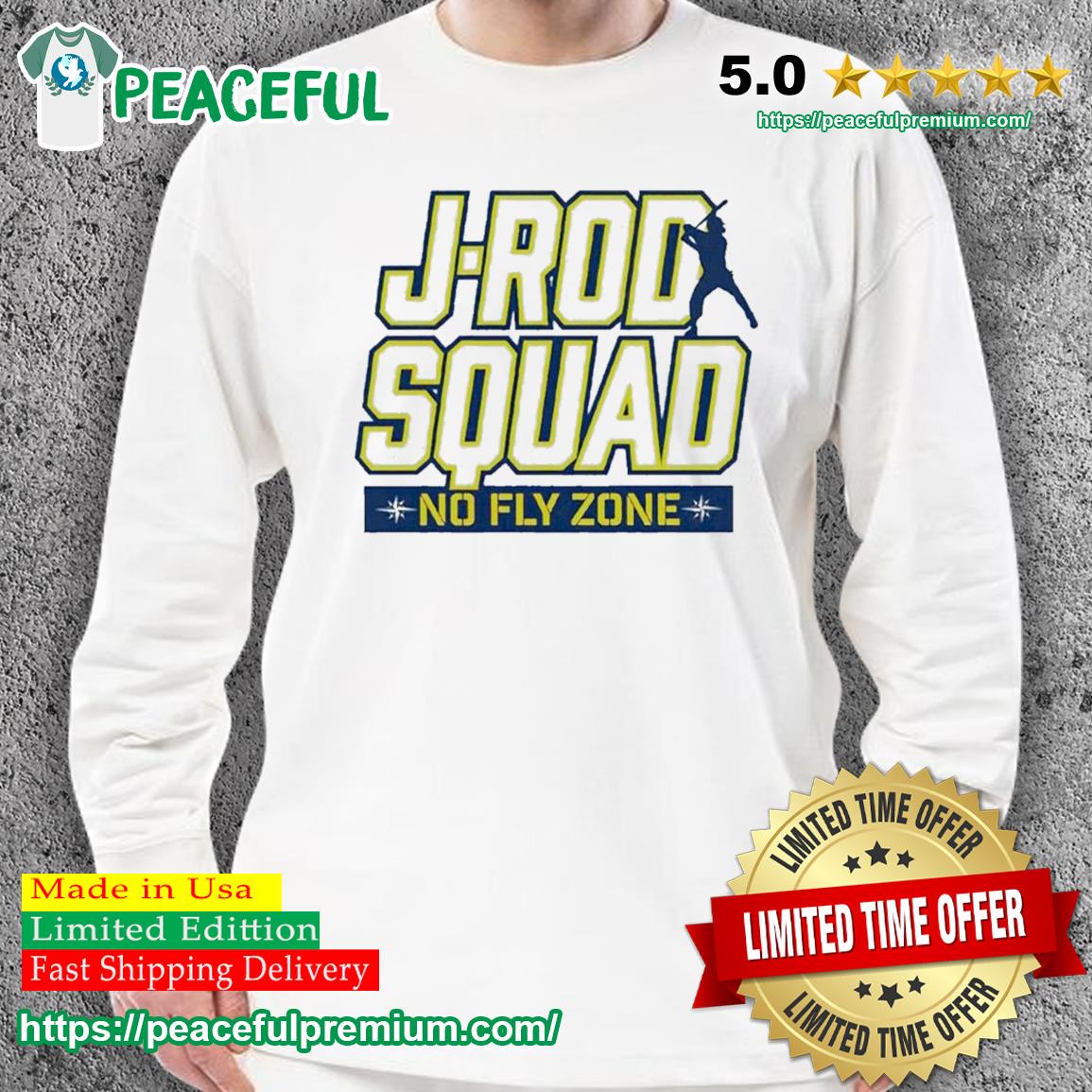 Julio rodriguez jrod squad no fly zone 2023 shirt, hoodie