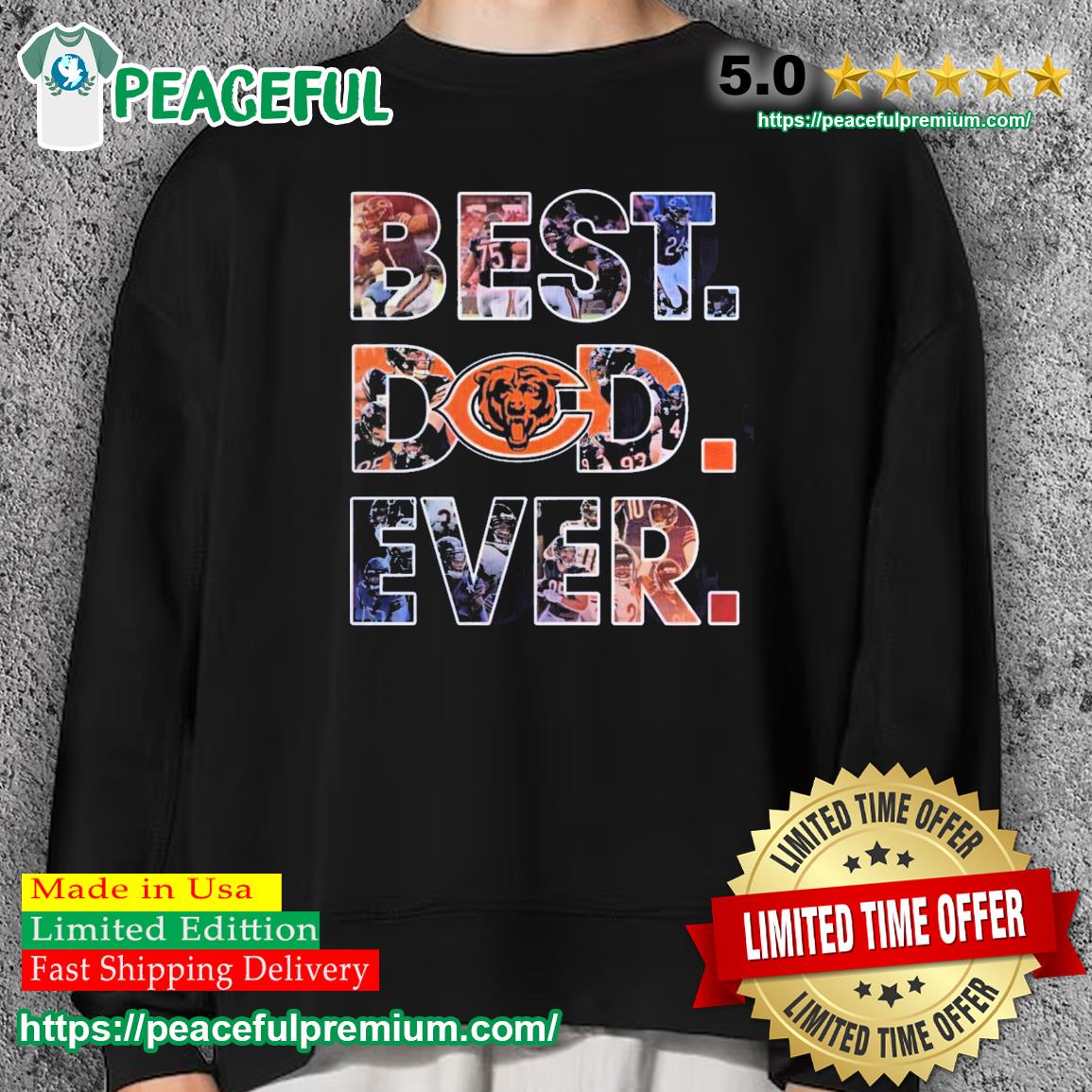 Best Dad Ever NFL Chicago Bears shirt, hoodie, sweater, long sleeve and  tank top