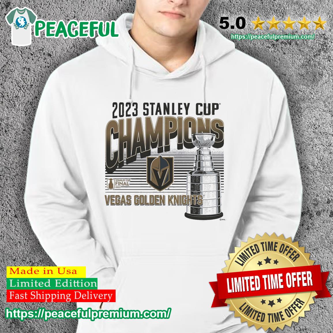 Vegas Golden Knights 2023 NHL champions shirts, hats on sale now: Where to  get more limited Stanley Cup championship fan gear 