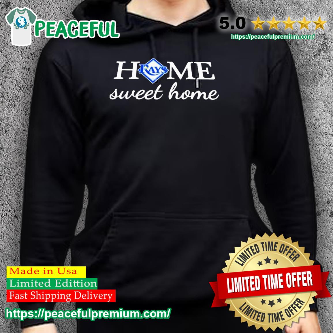 Official tampa bay rays baseball home sweet home T-shirts, hoodie, tank  top, sweater and long sleeve t-shirt