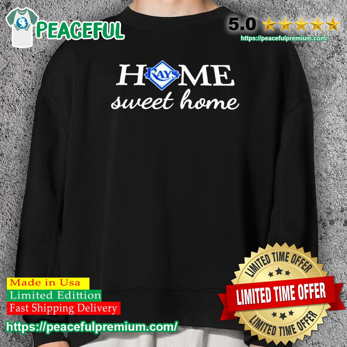 Official tampa bay rays baseball home sweet home T-shirts, hoodie, tank  top, sweater and long sleeve t-shirt