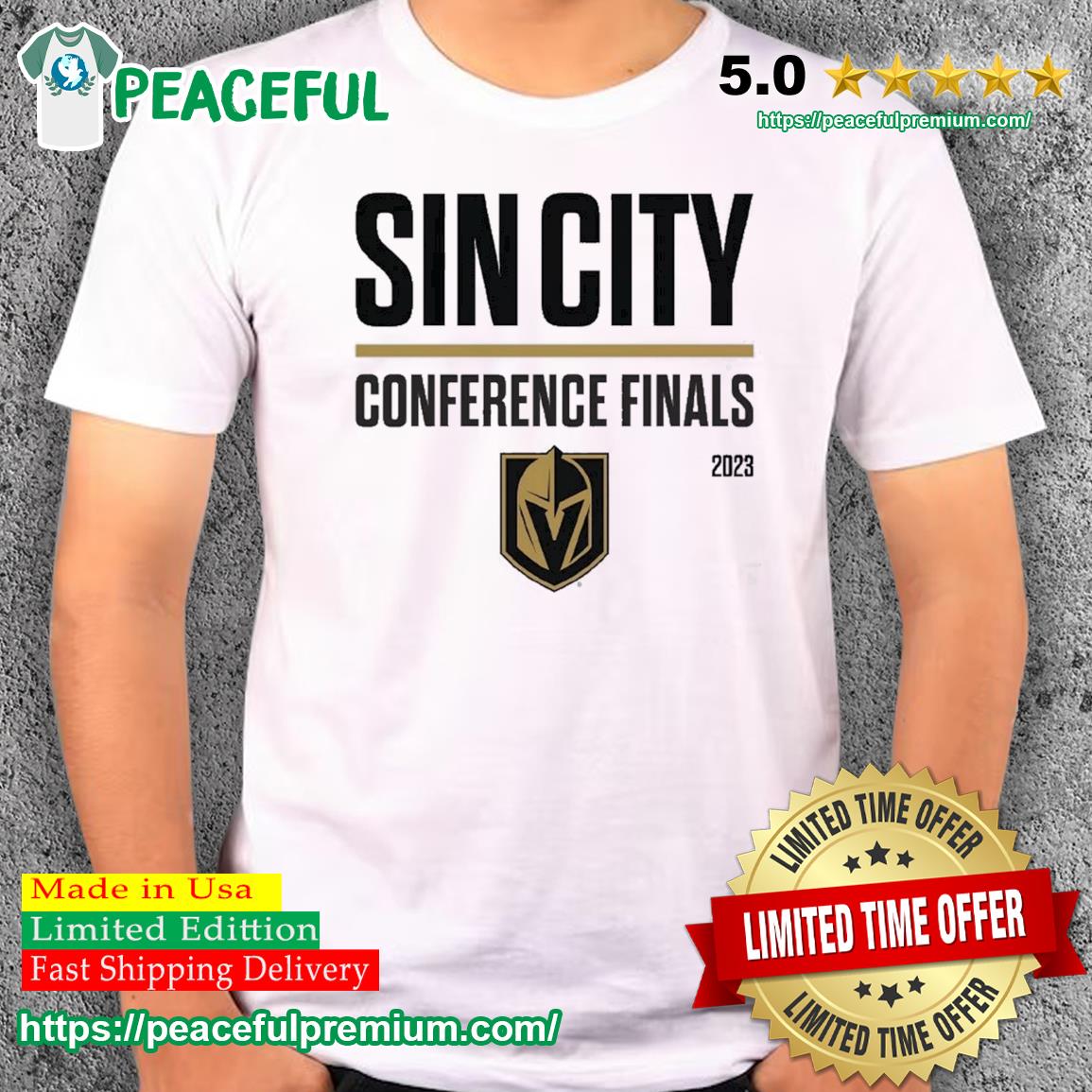 Vegas Golden Knights Sincity Conference Finals 2023 t-shirt